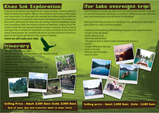 Tour Brochure Design in Phuket