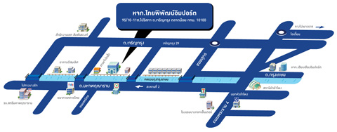 ออกแบบแผนที่โรงงานกรุงเทพ