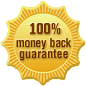 100% money back guarantee